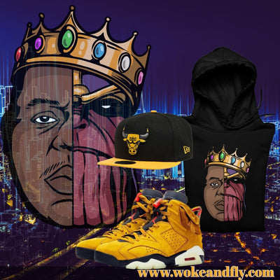 wokeandfly Shirts & Tops Logo-Graphic Pullover Hoodie......limited edition(biggie-thane) NEW YORK T SHIRT